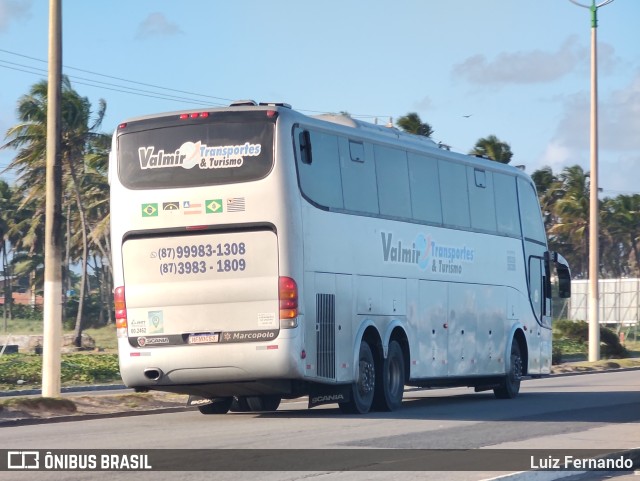 Valmir Transporte & Turismo 0253 na cidade de Maceió, Alagoas, Brasil, por Luiz Fernando. Número da foto: #10346469.