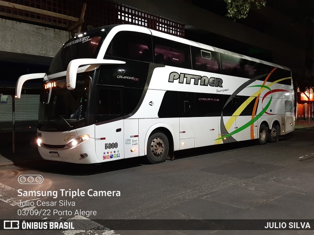 Transpittner Turismo 3800 na cidade de Porto Alegre, Rio Grande do Sul, Brasil, por JULIO SILVA. Número da foto: #10344590.
