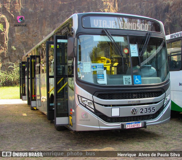 Expresso CampiBus 2355 na cidade de Campinas, São Paulo, Brasil, por Henrique Alves de Paula Silva. Número da foto: #10346739.