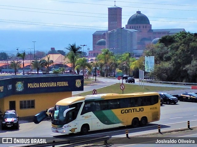 Empresa Gontijo de Transportes 19335 na cidade de Aparecida, São Paulo, Brasil, por Josivaldo Oliveira. ID da foto: 10347294.