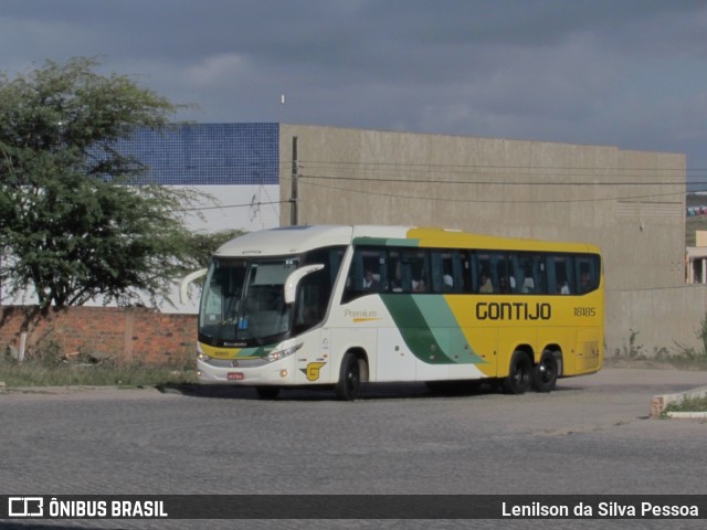 Empresa Gontijo de Transportes 18185 na cidade de Caruaru, Pernambuco, Brasil, por Lenilson da Silva Pessoa. ID da foto: 10344720.