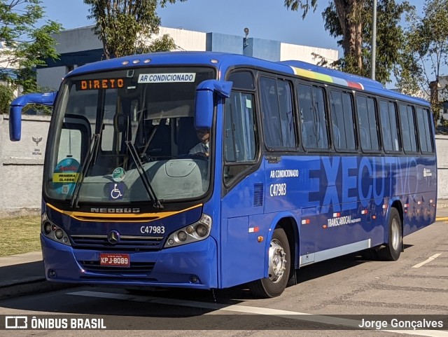 Viação Redentor C47983 na cidade de Rio de Janeiro, Rio de Janeiro, Brasil, por Jorge Gonçalves. Número da foto: #10346599.