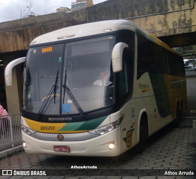 Empresa Gontijo de Transportes 18120 na cidade de Belo Horizonte, Minas Gerais, Brasil, por Athos Arruda. ID da foto: 10351028.