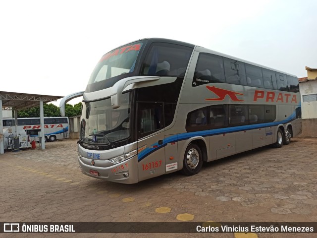 Expresso de Prata 161157 na cidade de Tupi Paulista, São Paulo, Brasil, por Carlos Vinicius Estevão Menezes. ID da foto: 10349603.