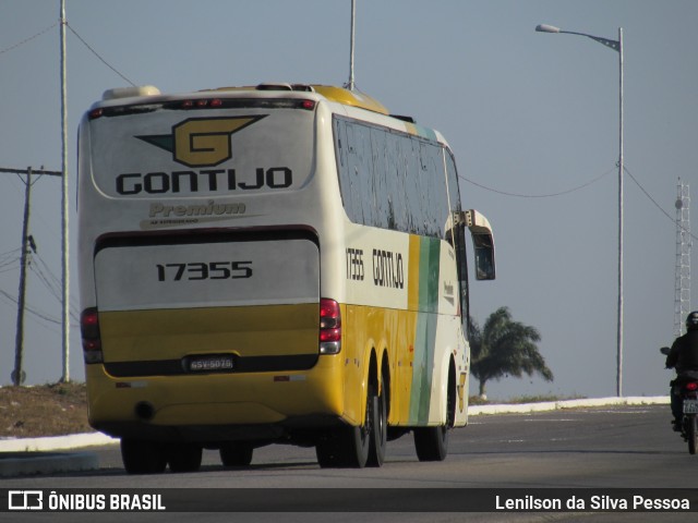 Empresa Gontijo de Transportes 17355 na cidade de Caruaru, Pernambuco, Brasil, por Lenilson da Silva Pessoa. ID da foto: 10348390.