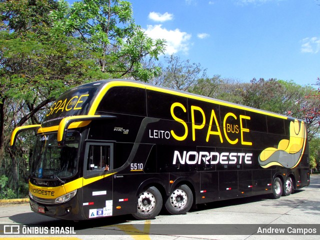 Expresso Nordeste 5510 na cidade de São Paulo, São Paulo, Brasil, por Andrew Campos. Número da foto: #10349939.