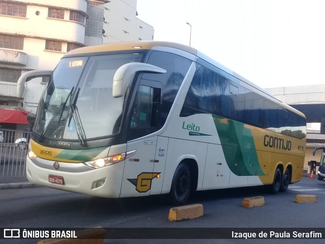 Empresa Gontijo de Transportes 16515 na cidade de Belo Horizonte, Minas Gerais, Brasil, por Izaque de Paula Serafim. ID da foto: 10351039.