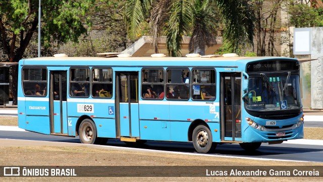 Taguatur - Taguatinga Transporte e Turismo 05629 na cidade de Brasília, Distrito Federal, Brasil, por Lucas Alexandre Gama Correia. ID da foto: 10348542.