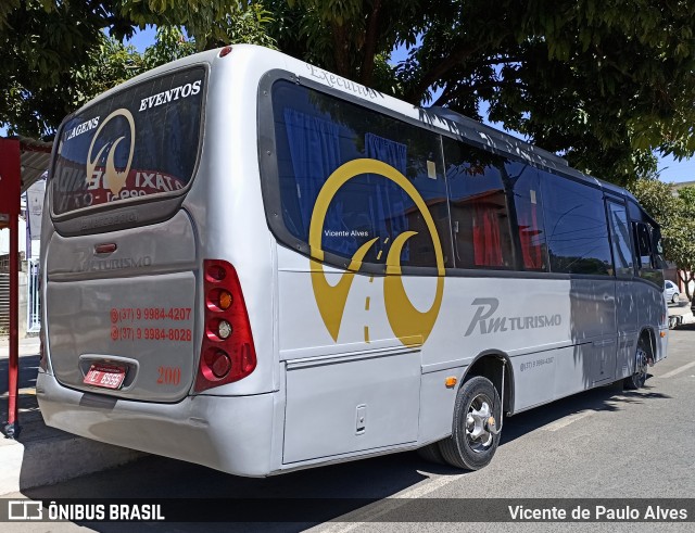 RM Turismo 8966 na cidade de Santo Antônio do Monte, Minas Gerais, Brasil, por Vicente de Paulo Alves. ID da foto: 10349468.