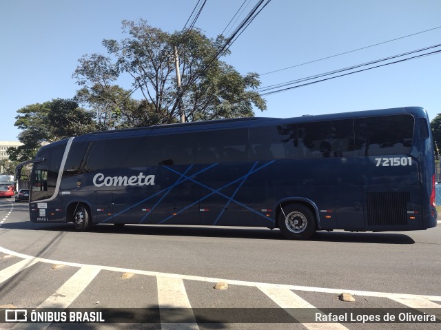 Viação Cometa 721501 na cidade de São Paulo, São Paulo, Brasil, por Rafael Lopes de Oliveira. Número da foto: #10349588.