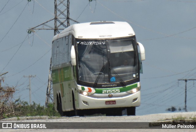 Empresa Gontijo de Transportes 21555 na cidade de Rio Largo, Alagoas, Brasil, por Müller Peixoto. ID da foto: 10348130.