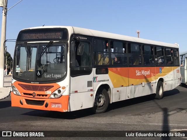 Viação São Miguel 1308 na cidade de Resende, Rio de Janeiro, Brasil, por Luiz Eduardo Lopes da Silva. Número da foto: #10351126.