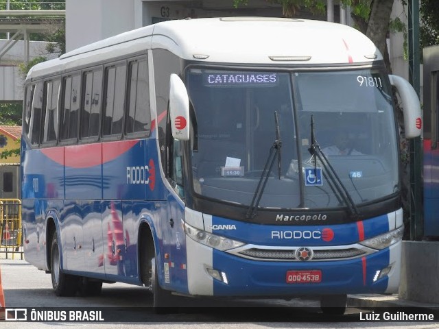 Viação Riodoce 91811 na cidade de Rio de Janeiro, Rio de Janeiro, Brasil, por Luiz Guilherme. ID da foto: 10349479.