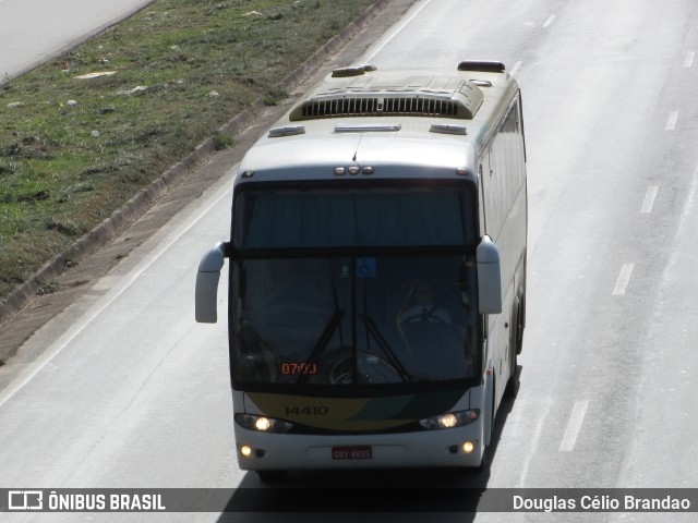 Empresa Gontijo de Transportes 14410 na cidade de Belo Horizonte, Minas Gerais, Brasil, por Douglas Célio Brandao. ID da foto: 10348859.