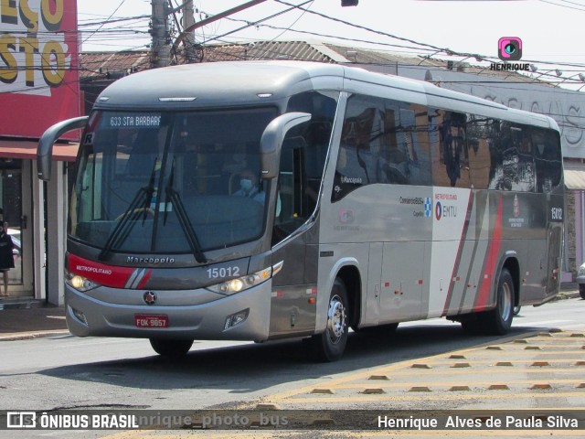 Transportes Capellini 15012 na cidade de Americana, São Paulo, Brasil, por Henrique Alves de Paula Silva. Número da foto: #10348772.