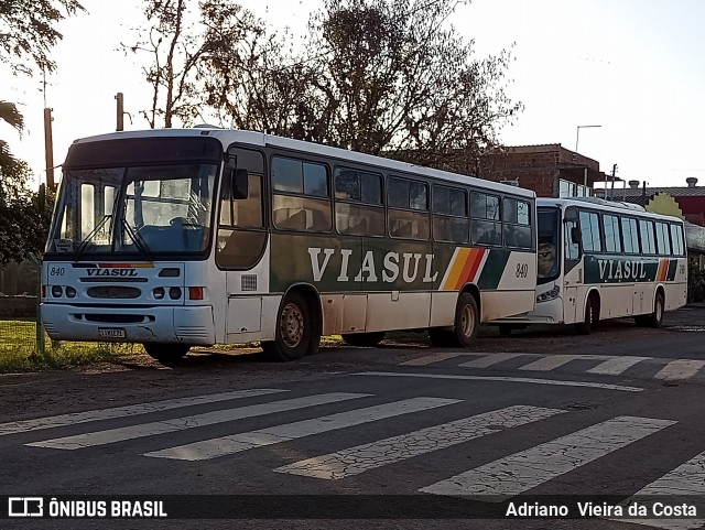 Viasul - Auto Viação Venâncio Aires 840 na cidade de Venâncio Aires, Rio Grande do Sul, Brasil, por Adriano  Vieira da Costa. Número da foto: #10350524.