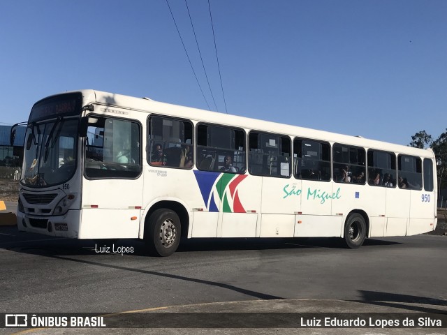 Viação São Miguel 950 na cidade de Resende, Rio de Janeiro, Brasil, por Luiz Eduardo Lopes da Silva. Número da foto: #10351111.
