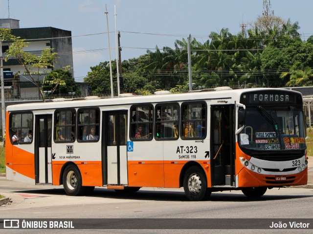 Empresa de Transportes Nova Marambaia AT-323 na cidade de Belém, Pará, Brasil, por João Victor. ID da foto: 10347809.