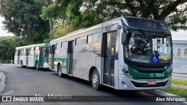 Transunião Transportes 5 6310 na cidade de São Paulo, São Paulo, Brasil, por Alex Marques. Número da foto: #10348680.