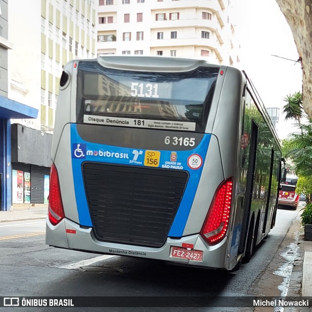 Viação Paratodos > São Jorge > Metropolitana São Paulo > Mobibrasil 6 3165 na cidade de São Paulo, São Paulo, Brasil, por Michel Nowacki. Número da foto: #10351020.
