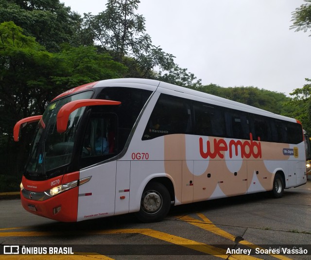 Transvale Turismo 0G70 na cidade de São Paulo, São Paulo, Brasil, por Andrey  Soares Vassão. Número da foto: #10349265.
