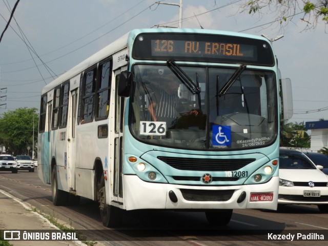 Vega Manaus Transporte 1012081 na cidade de Manaus, Amazonas, Brasil, por Kezedy Padilha. Número da foto: #10347876.