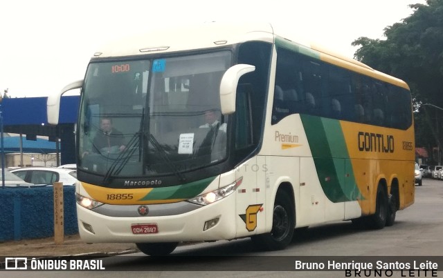 Empresa Gontijo de Transportes 18855 na cidade de São Paulo, São Paulo, Brasil, por Bruno Henrique Santos Leite. Número da foto: #10348292.