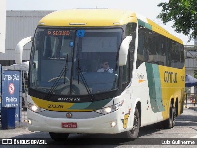 Empresa Gontijo de Transportes 21325 na cidade de Rio de Janeiro, Rio de Janeiro, Brasil, por Luiz Guilherme. ID da foto: 10352544.