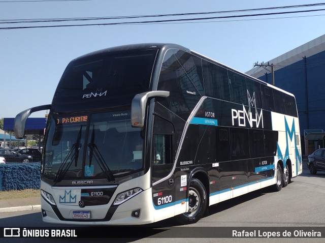 Empresa de Ônibus Nossa Senhora da Penha 61100 na cidade de São Paulo, São Paulo, Brasil, por Rafael Lopes de Oliveira. Número da foto: #10353348.
