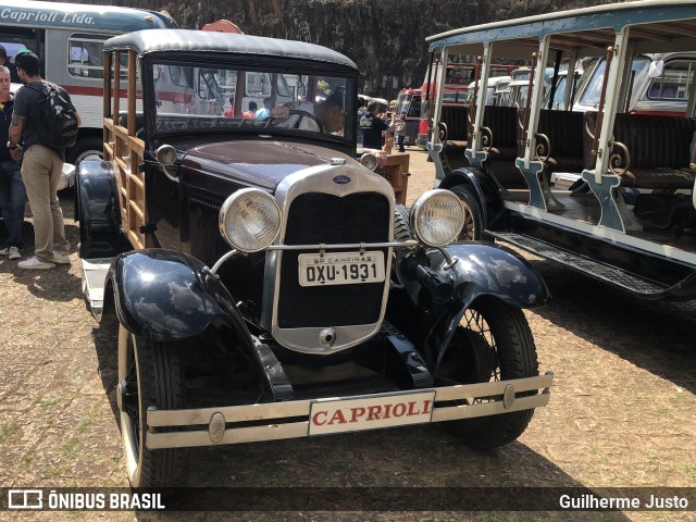 Viação Caprioli DXU1931 na cidade de Campinas, São Paulo, Brasil, por Guilherme Justo. ID da foto: 10353384.