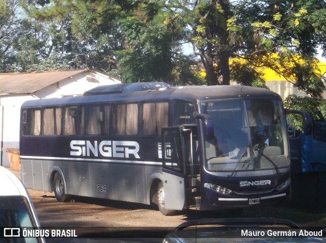 Expreso Singer 264 na cidade de Posadas, Capital, Misiones, Argentina, por Mauro Germán Aboud. Número da foto: #10352983.