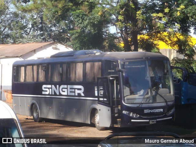 Expreso Singer 264 na cidade de Posadas, Capital, Misiones, Argentina, por Mauro Germán Aboud. ID da foto: 10352983.