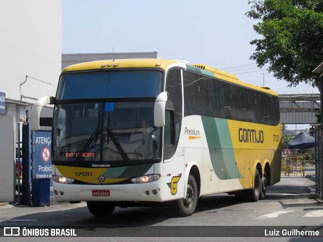 Empresa Gontijo de Transportes 17120 na cidade de Rio de Janeiro, Rio de Janeiro, Brasil, por Luiz Guilherme. ID da foto: 10352537.