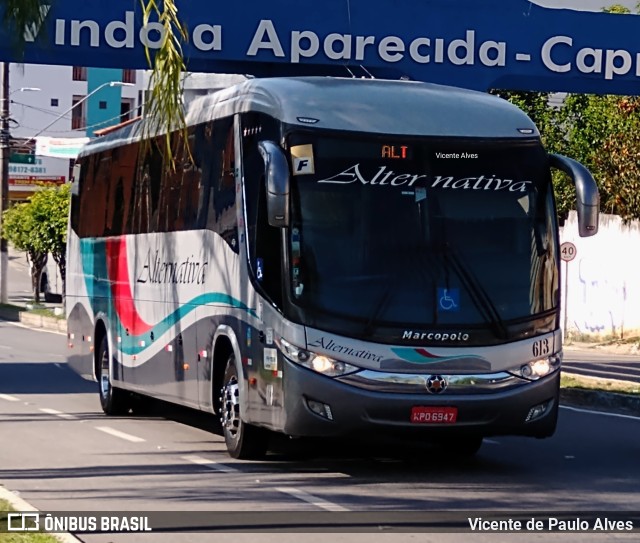 Alternativa Transportadora Turística 613 na cidade de Aparecida, São Paulo, Brasil, por Vicente de Paulo Alves. ID da foto: 10354200.