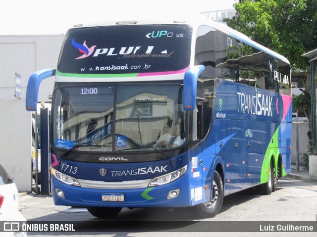 Trans Isaak Turismo 1713 na cidade de Rio de Janeiro, Rio de Janeiro, Brasil, por Luiz Guilherme. Número da foto: #10354503.