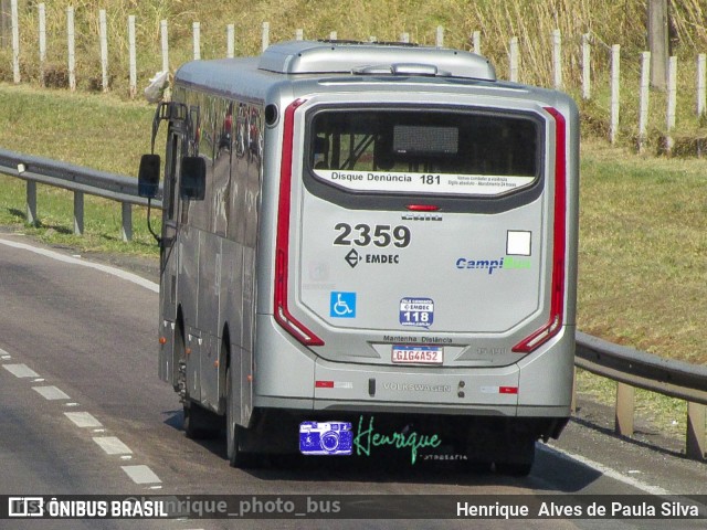 Expresso CampiBus 2359 na cidade de Campinas, São Paulo, Brasil, por Henrique Alves de Paula Silva. Número da foto: #10351871.