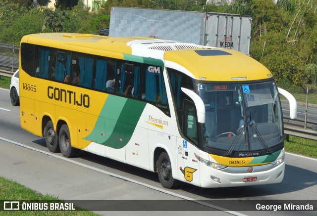 Empresa Gontijo de Transportes 18865 na cidade de Santa Isabel, São Paulo, Brasil, por George Miranda. Número da foto: #10353257.