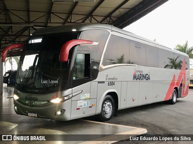 Expresso Maringá 6504 na cidade de Londrina, Paraná, Brasil, por Luiz Eduardo Lopes da Silva. Número da foto: #10351926.