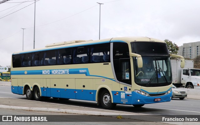 Viação Novo Horizonte 1026811 na cidade de São Paulo, São Paulo, Brasil, por Francisco Ivano. ID da foto: 10354973.