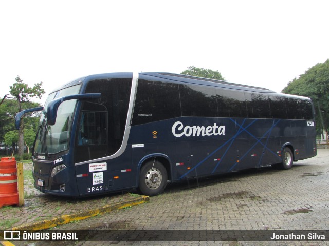 Viação Cometa 721510 na cidade de São Paulo, São Paulo, Brasil, por Jonathan Silva. ID da foto: 10351399.