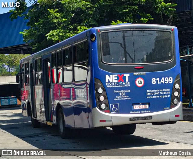 Next Mobilidade - ABC Sistema de Transporte 81.499 na cidade de Diadema, São Paulo, Brasil, por Matheus Costa. Número da foto: #10354824.
