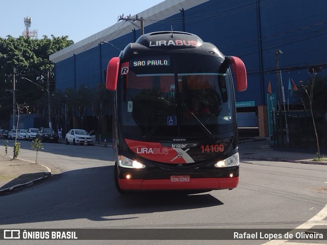Lirabus 14100 na cidade de São Paulo, São Paulo, Brasil, por Rafael Lopes de Oliveira. Número da foto: #10353324.