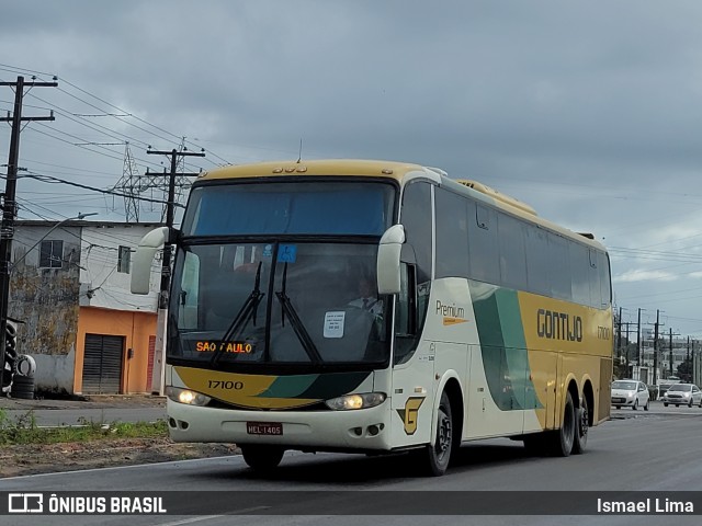 Empresa Gontijo de Transportes 17100 na cidade de Jaboatão dos Guararapes, Pernambuco, Brasil, por Ismael Lima. ID da foto: 10351802.