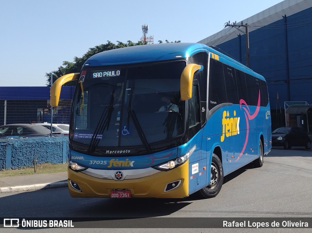 Rápido Expresso Fênix Viação 37025 na cidade de São Paulo, São Paulo, Brasil, por Rafael Lopes de Oliveira. Número da foto: #10353339.