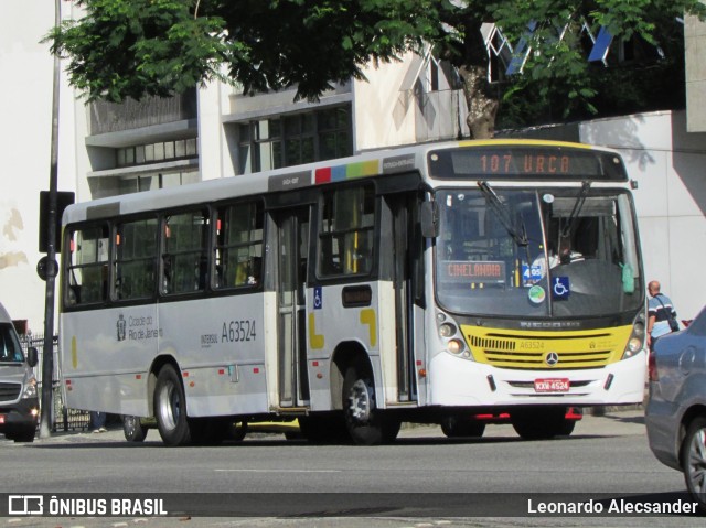 Erig Transportes > Gire Transportes A63524 na cidade de Rio de Janeiro, Rio de Janeiro, Brasil, por Leonardo Alecsander. Número da foto: #10353013.
