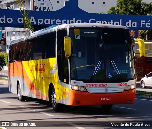 Novo Elo Fretado 4000 na cidade de Aparecida, São Paulo, Brasil, por Vicente de Paulo Alves. ID da foto: 10354184.