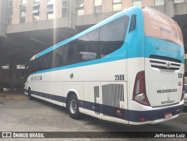 Viação Piracicabana 2589 na cidade de Limeira, São Paulo, Brasil, por Jefferson Luiz. Número da foto: #10351966.