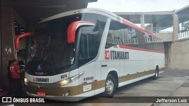 Expresso Itamarati 6614 na cidade de Limeira, São Paulo, Brasil, por Jefferson Luiz. Número da foto: #10355162.