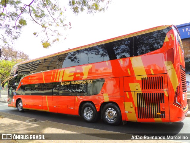 EBT - Expresso Biagini Transportes 1G64 na cidade de Belo Horizonte, Minas Gerais, Brasil, por Adão Raimundo Marcelino. ID da foto: 10358696.