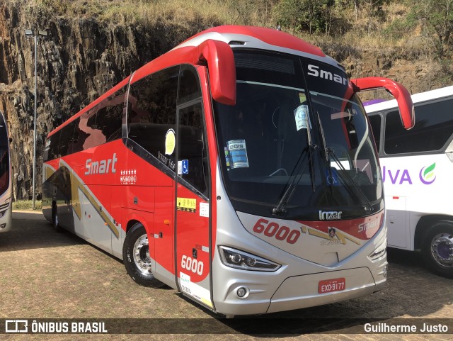 Viação Smart Transporte e Turismo 6000 na cidade de Campinas, São Paulo, Brasil, por Guilherme Justo. ID da foto: 10358504.